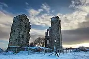 Dob Park Lodge (Remains) - 17th century hunting lodge built by the Vavasour family.