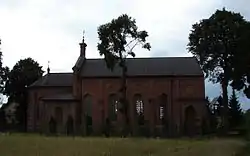 Parish church of Saint Lawrence, completed in 1893.