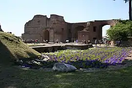 "3rd Peristyle" garden looking south