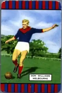 Melbourne Team of the Century half-back and five-time premiership player, Don Williams