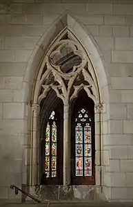 A Double-Lancet Window (about 1330) (Metropolitan Museum of Art)