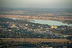 Aerial view of Downtown Richland