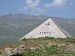 Dro's mausoleum in Aparan, Armenia