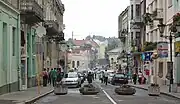 Mazepy Street in Drohobych