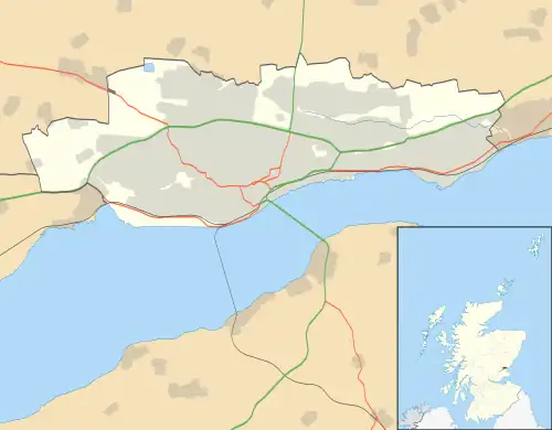 Blackness is located in Dundee