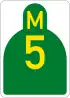 Metropolitan route M5 shield