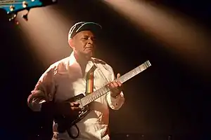 Dwight Pinkney in concert in Antwerp in 2018