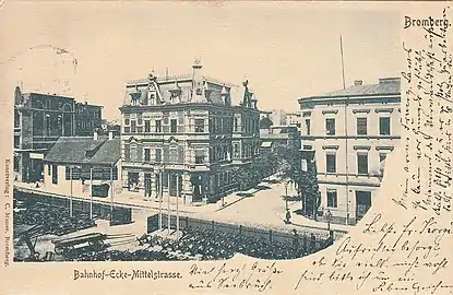 1900 postcard view