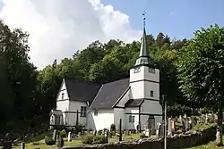 View of the village church