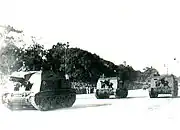 Crusader self-propelled gun of the Argentine Army