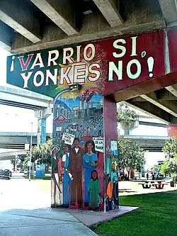 Mural in Chicano Park, Southeast San Diego