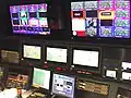 One of ESPN's digital master control rooms, MCR-D1, in Bristol, Connecticut