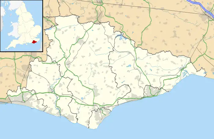 Sussex 1 is located in East Sussex