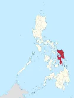 Location in the Philippines