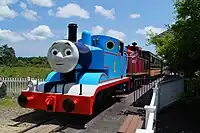 The former unpowered Thomas engine