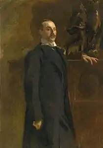 Unfinished portrait of Edward Wertheimer, 1902, Tate Britain