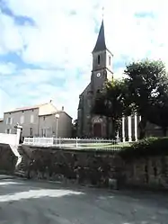 The church of Sainte-Radegonde