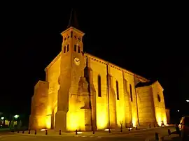 The church in La Tour-du-Crieu