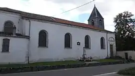 The church in Sauvoy