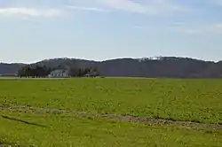 Fields in Egypt Bottom along State Road 156