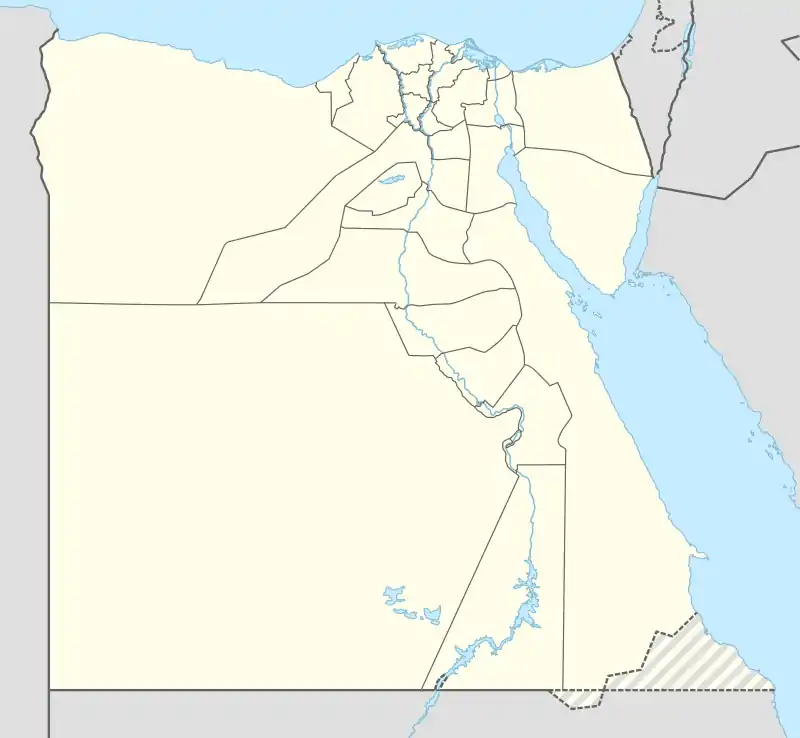 Agnou is located in Egypt