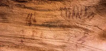 Rock paintings of Iheren