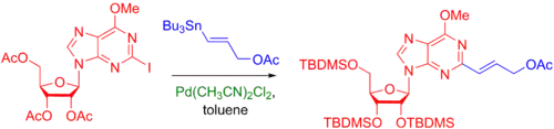 Addition to a heterocycle