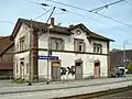 Old railway station of Auerbach