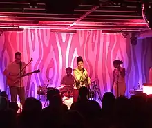 Emily King performing in Portland, Oregon August 2016