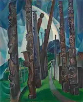 Emily Carr, Kitwancool, 1928.