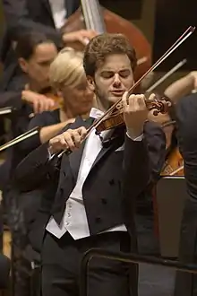 Emmanuel Tjeknavorian in the Gewandhaus, 2018