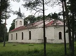 The church in Emmaste.