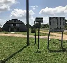 Emmett Till Historic Intrepid Center housed in the old cotton gin of Glendora, Mississippi.