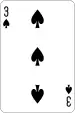 3 of spades