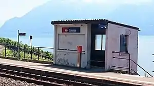 Platform shelter in 2018