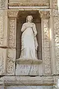 Statue of Arete, Greekpersonification of virtue in the Library of Celsus