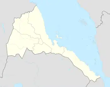 Ghinda is located in Eritrea