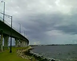 The new Ernest Lyons Bridge, which carries State Road A1A from Hutchinson Island to Sewall's Point