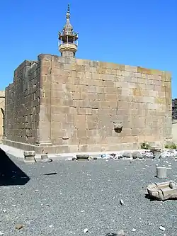 The remains of the 2nd-century Roman temple of Tyche in al-Sanamayn, 2008