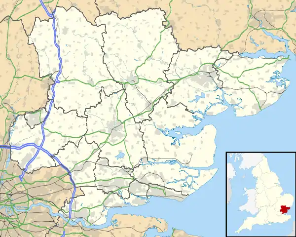 Clacton-on-Sea is located in Essex