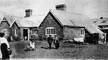 Trelew station, c. 1900.