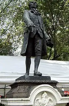 Monument to Primo de Verdad in Mexico City, lawyer and prominent intellectual author of Mexican Independence.