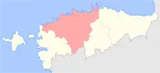 Location in the Governorate of Estonia