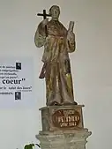 Statue of Eugène de Mazenod inside the Chapel of the Oblates