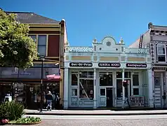 Bookstore: A Late 1870s Store Front on Second Street.