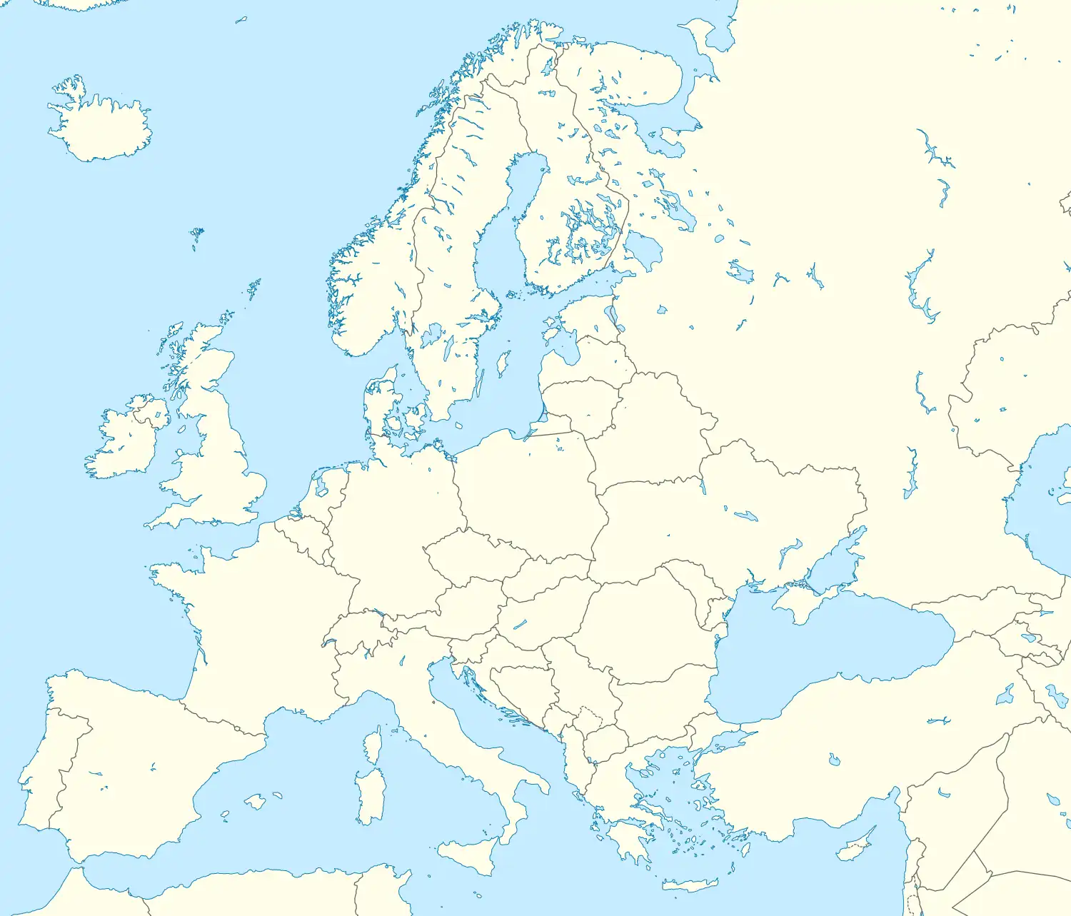 CDG/LFPG is located in Europe