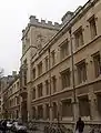 View of Exeter College, looking north along Turl Street.