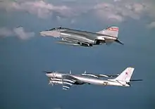 F-4D 119th FW inctercepting Tu-95 1983