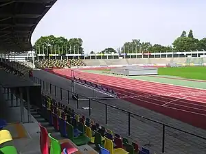 FBK Stadion from the inside