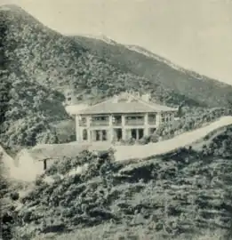 Hill School for missionaries' children, erected on the hills, on the south of the Yangtze, opposite Chongqing.